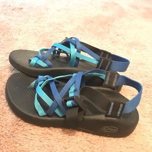 Women’s Chaco ZX/2: 2-TONE Blue Toe Loop